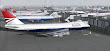 A lot of company for this classic 742 at Heathrow