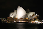Sydney Opera House at night