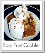 Fruit cobbler
