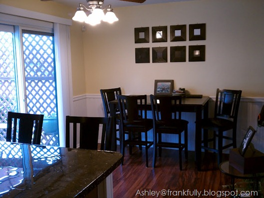 Ashley's new dining room