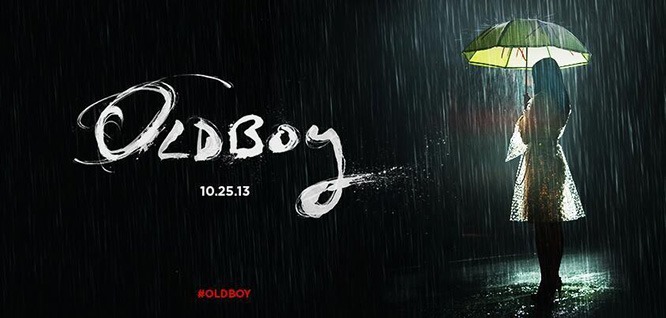 Új Oldboy banner esernyővel és esővel