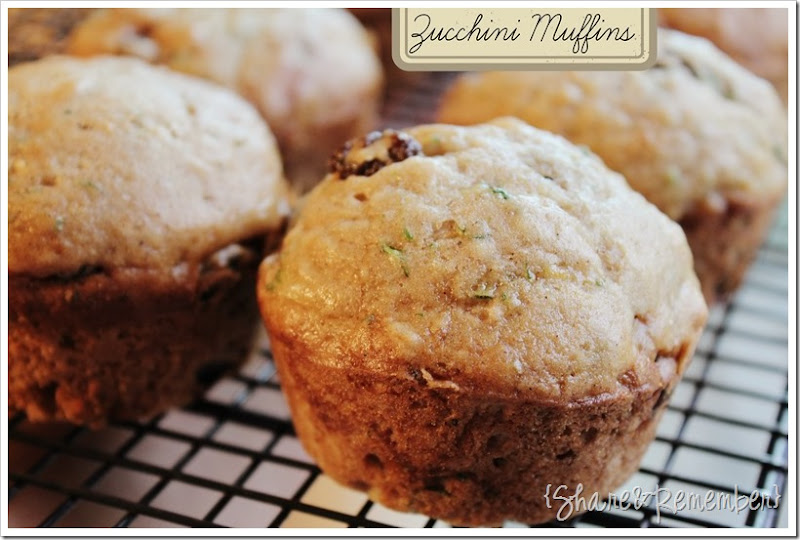 zucchini muffins recipe