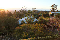 View from the deck just after sunrise