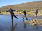 But it was thick enough for us to all play silly buggers.