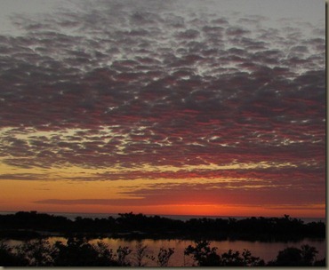 sunrise across street from sunshine key rv