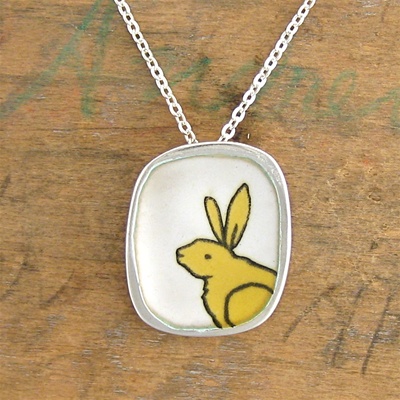 'Some bunny loves you...' Too corny?
 Well, any bunny-mama whose adopted a bun into a loving home knows how grateful they are... so a bunny would for sure want to acknowledge his/her human mama with this 