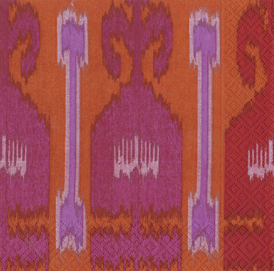 These designer napkins are so beautiful, its hard to imagine throwing them away after the party! (casparionline.com)