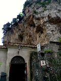 The oldest paper mill in Europe is at the base of cliffs where water drains quickly.