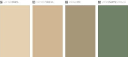 Jotun, Lady Supreme Finish and Pure Color, Färgkarta 5