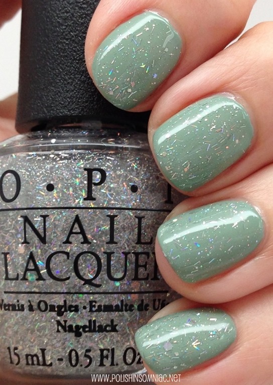 OPI Desperately Seeking Sequins over Thanks A Windmillion