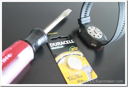 Polar RCX5 Battery Swapout Tools