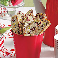 Cranberry-Pistachio Biscotti