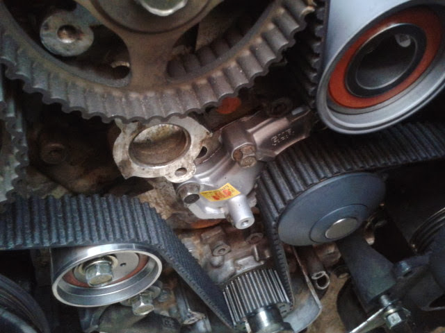 tukar timing belt