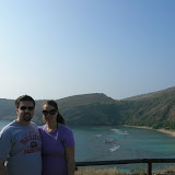 Cameron and Debbie at Hanauma Bay