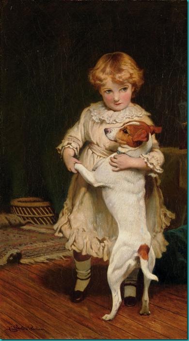 niños y animales. Niña con su mascota. niños y animales. Niña con su mascota.