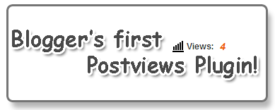 blogger postviews plugin