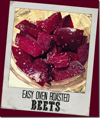 oven roasted beets