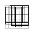 rectangle study 5, 2011, digital c-print (single edition), 40 x 40 in.
