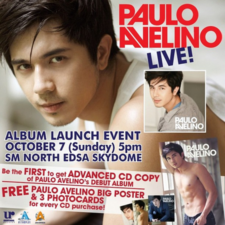 Paulo Avelino album launch