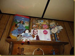 A small portion of my Wizard of Oz collection. The Barbie is one of the more expensive ones. not the cheaper versions. I also have 2 lunch boxes. The box is acyually for a Ruby Slipper that my watch came in, but the shoe is at school. Except for the Barbie, all of these were gifts. A small portion of my Wizard of Oz collection. The Barbie is one of the more expensive ones. not the cheaper versions. I also have 2 lunch boxes. The box is acyually for a Ruby Slipper that my watch came in, but the shoe is at school. Except for the Barbie, all of these were gifts.