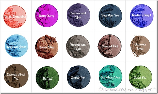 The Body Shop Colour Crush Eyeshadows