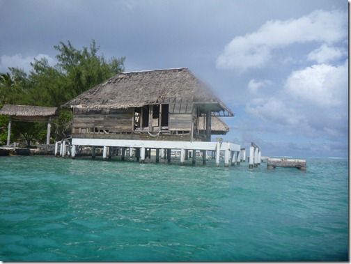 The now defunct Hotel Bora Bora