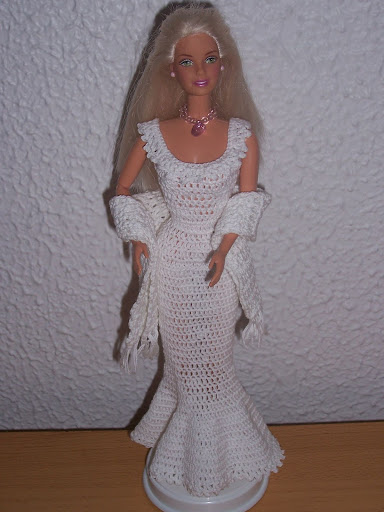 Crochê Mania - Leny Fashion: Roupas de boneca Barbie em crochê - Vestidos