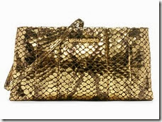 Michael Kors Embossed Leather Clutch