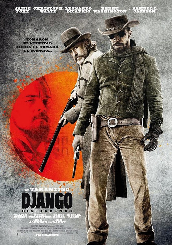 Übervagány Django elszabadul nemzetközi poszter