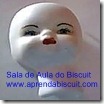 Carinha de boneca de louça Carinha de boneca quebrada