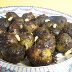 Roasted Brussels Sprouts With Pine Nuts