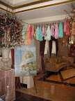 The festive entrance to the Martha Stewart Weddings wing.