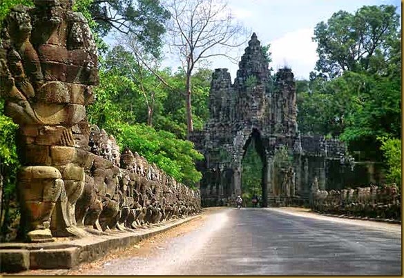 Angkor Thom - Portão Sul