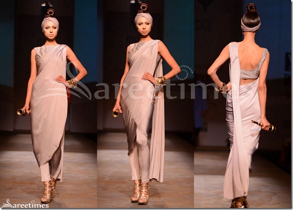 Shantanu_and_Nikhil_Grey_Saree