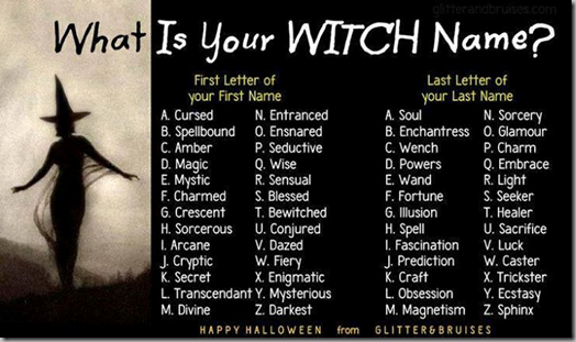 witch name