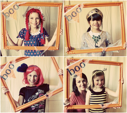 halloween photo booth