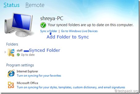 Windows Live Mesh Free Syncing wlm syncing