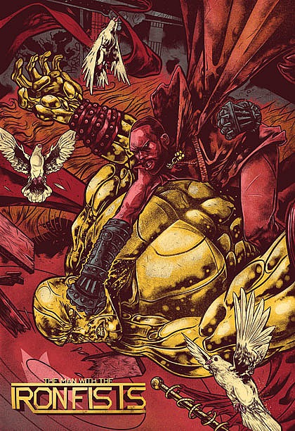 The Man with the Iron Fists poszter 15