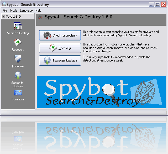 Spybot - Search and Destroy
