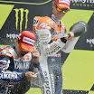 Podium MotoGP Le Mans 2012
