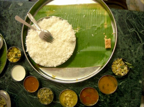 India. A table India. A table