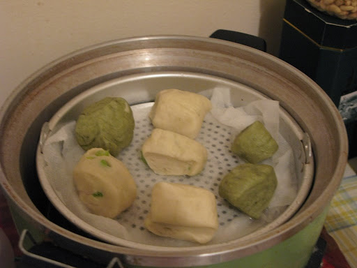 放入蒸籠