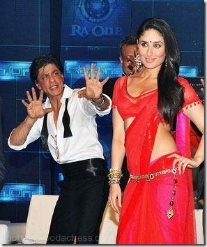 Shahrukh Khan Kareena  Kaoor at Ra.One Music Launch pictures2