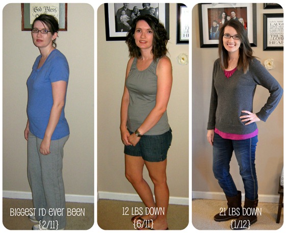 weight loss collage