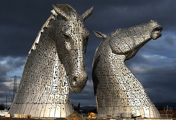 Britain The Kelpies