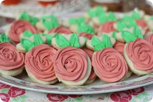 Rose Cookies diy