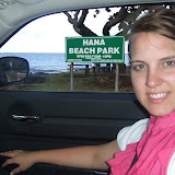 Road to Hana: Finally at Hana Beach Park