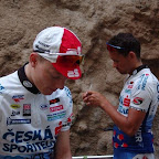 Tým Česká spořitelna MTB na Kanárech, r. 2004