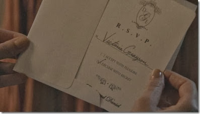 Victoria Grayson Decline RSVP, Revenge ויקטוריה גרייסון, סירוב חתונה של אמילי, נקמה