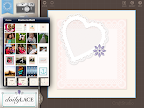 Upload your personal photos so you have tons to choose from of you and your sweetie.